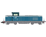 SNCF diesel locomotive BB 566455 in blue-white livery with cap logo period V jouef HJ2376