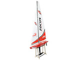 Barca a vela Focus Red 2,4 GHz Mode 2 RTR joysway JOY9902