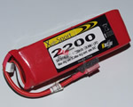 Batteria LiPo Xell-Sport 3S 11,1 V 2200 mAh 30C kairrc SAF08116