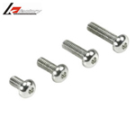 Vite a brugola alluminio 7075 testa sferica 3x10 mm (12 pz) kfactory K5501-310