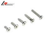 Vite a brugola alluminio 7075 testa svasata 3x8 mm (12 pz) kfactory K5503-308