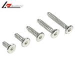 Vite a brugola alluminio 7075 testa cilindrica autofilettante 3x15 mm (12 pz) kfactory K5504-315