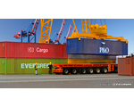 H0 40 ft container, 6 pieces kibri KI10922