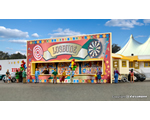 H0 Funfair trailer with LED lighting, functional kit kibri KI11012