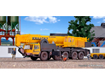 H0 Liebherr LTM 1160/2 mobile telescopic crane with ballast trailer kibri KI13002