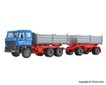 H0 DAF 3-axle tractor with 2-axle trailer kibri KI14651