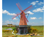 H0 Windmill on Fehmarn kibri KI39150