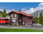 H0 Station Davos-Monstein incl. house illumination starter set kibri KI39493