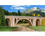 H0 Holltobel-viaduct, single track kibri KI39720