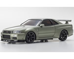 Automodello Mini-Z AWD Nissan Skyline GTR R34 V.Spec II Nur Readyset kyosho KY32140MJ