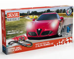 Pista elettrica licenza Alfa Romeo 4C a doppio giro della morte leveltoys LEV12102