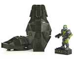 Metallic Series Green ODST Drop Pods megabloks MBL97419