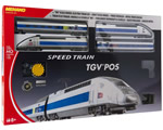 Start-set Treno veloce TGV POS H0 1:87 mehano MET103