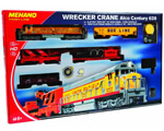 Start-set Treno merci Wrecker Crane H0 1:87 mehano MET741
