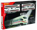 Start-set Treno veloce ICE3 H0 1:87 mehano MET742