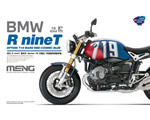 BMW R nineT Option 719 Mars Red/Cosmic Blue (Pre-Colored Edition) 1:9 meng MEMT-003T