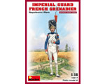 Imperial Guard French Grenadier Napoleonic Wars 1:16 miniart MNA16017