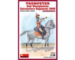 Trumpeter 2st Westphalian Cuirassiers Regiment 1809 Napoleonic Wars 1:16 miniart MNA16035