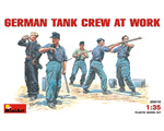 German Tank Crew at work 1:35 miniart MNA35010