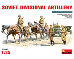 Soviet Divisional Artillery 1:35 miniart MNA35045