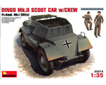 Dingo Mk.II Pz.Kpfw. Mk.I 202(e) w/Crew 1:35 miniart MNA35074