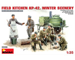 Field Kitchen KP-42 Winter Scenery 1:35 miniart MNA35098