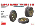 GAZ-AA Family Wheels set 1:35 miniart MNA35099