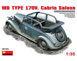 MB Type 170V Cabrio Saloon 1:35 miniart MNA35103