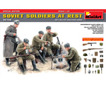 Soviet Soldiers at rest Special Edition 1:35 miniart MNA35109