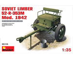 Soviet Limber 52-R-353M Mod. 1942 1:35 miniart MNA35115