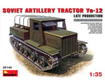 Ya-12 Soviet Artillery Tractor Late Production 1:35 miniart MNA35140