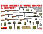 Soviet Infantry Automatic Weapons and Equipment 1:35 miniart MNA35154