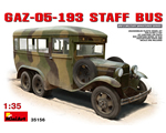 GAZ-05-193 Staff Bus 1:35 miniart MNA35156