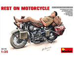 Rest on Motorcycle 1:35 miniart MNA35176