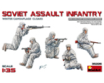 Soviet Assault Infantry Winter Camouflage Cloaks 1:35 miniart MNA35226