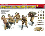 Soviet Artillery Crew Special Edition 1:35 miniart MNA35231