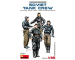 Soviet Tank Crew (for Flame Tanks - Heavy Tanks of Breakthrough) 1:35 miniart MNA35254