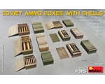Soviet Ammo Boxes w/Shells 1:35 miniart MNA35261