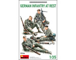 German Infantry at rest 1:35 miniart MNA35266