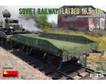 Soviet Railway Flatbed 16,5-18t 1:35 miniart MNA35303