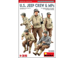 U.S. Jeep crew - MPs Special Edition 1:35 miniart MNA35308