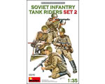 Soviet Infantry Tank Riders Set 2 1:35 miniart MNA35310