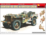 Bantam 40 BRC w/British Crew Special Edition 1:35 miniart MNA35324