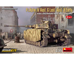 Pz.Kpfw.IV Ausf.G Last/Ausf.H Early.Nibelungenwerk Prod.May-June 1943 2in1 Interior Kit 1:35 miniart MNA35333