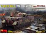 Pz.Kpfw.IV Ausf.J Nibelungenwerk Mid Prod Sep-Nov 1944 Interior Kit 1:35 miniart MNA35339