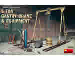 5 Ton Gantry Crane Equipment 1:35 miniart MNA35589