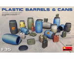 Plastic Barrels - Cans 1:35 miniart MNA35590