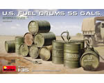 U.S. Fuel Drums 55 Gals. 1:35 miniart MNA35592