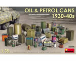 Oil Petrol Cans 1930-40s 1:35 miniart MNA35595