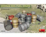 German 200L Fuel Drums WWII 1:35 miniart MNA35597